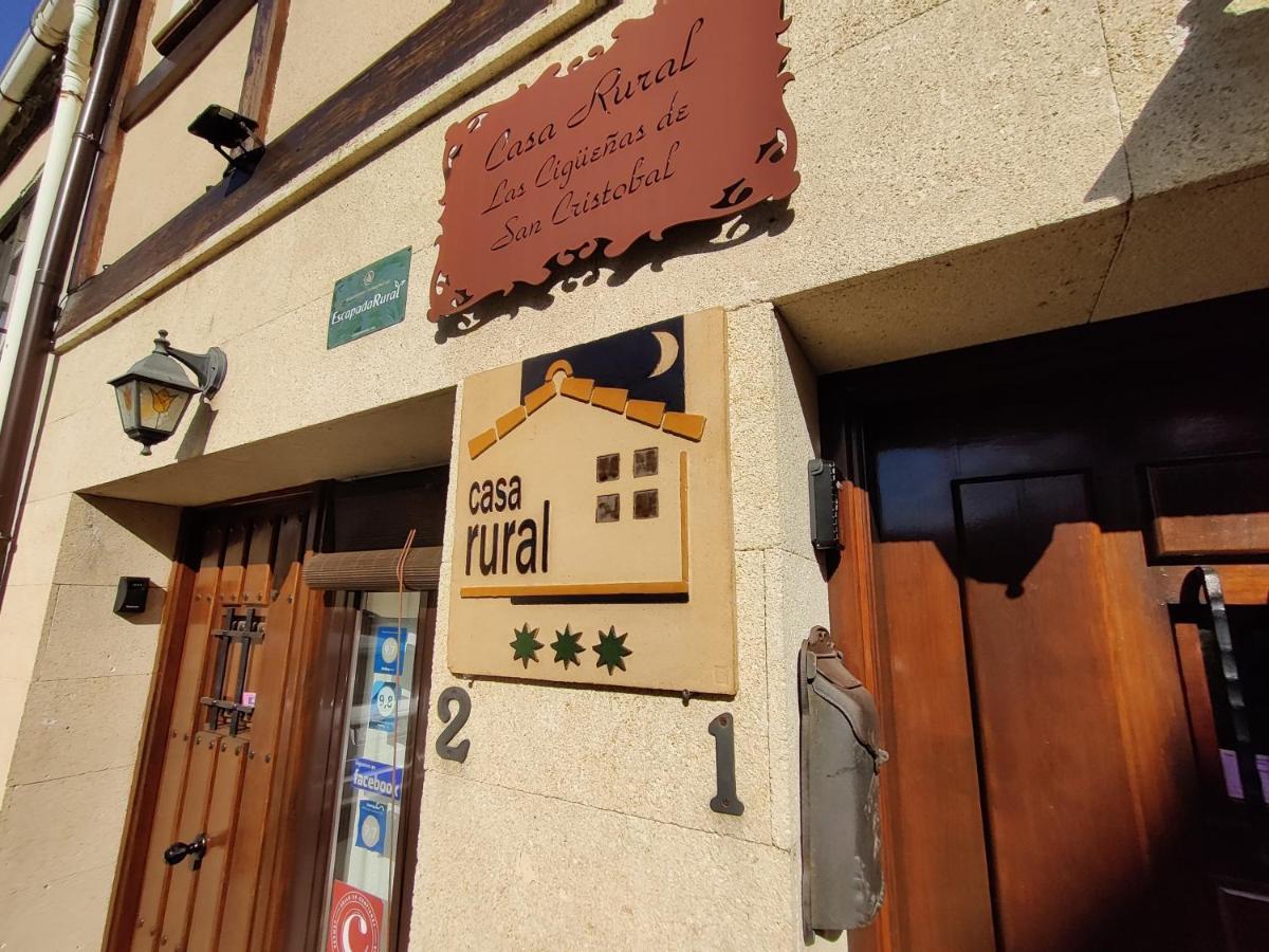 Las Cigueenas De San Cristobal San Cristobal de Segovia ภายนอก รูปภาพ